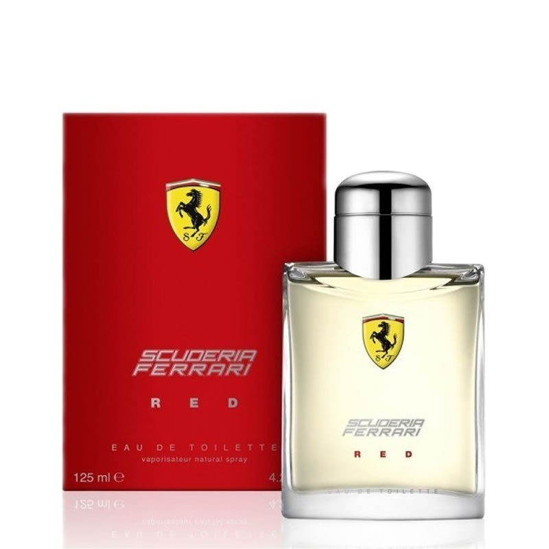 Ferrari Scuderia Ferrari Red mzhki eau de toilette 125 ml red bottle