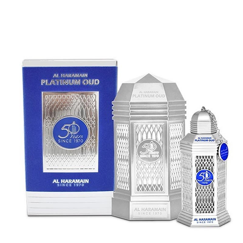 Al Haramain 50 Years Platinum Oud uniseks eau de parfum 100 ml Tom Ford Oud Wood
