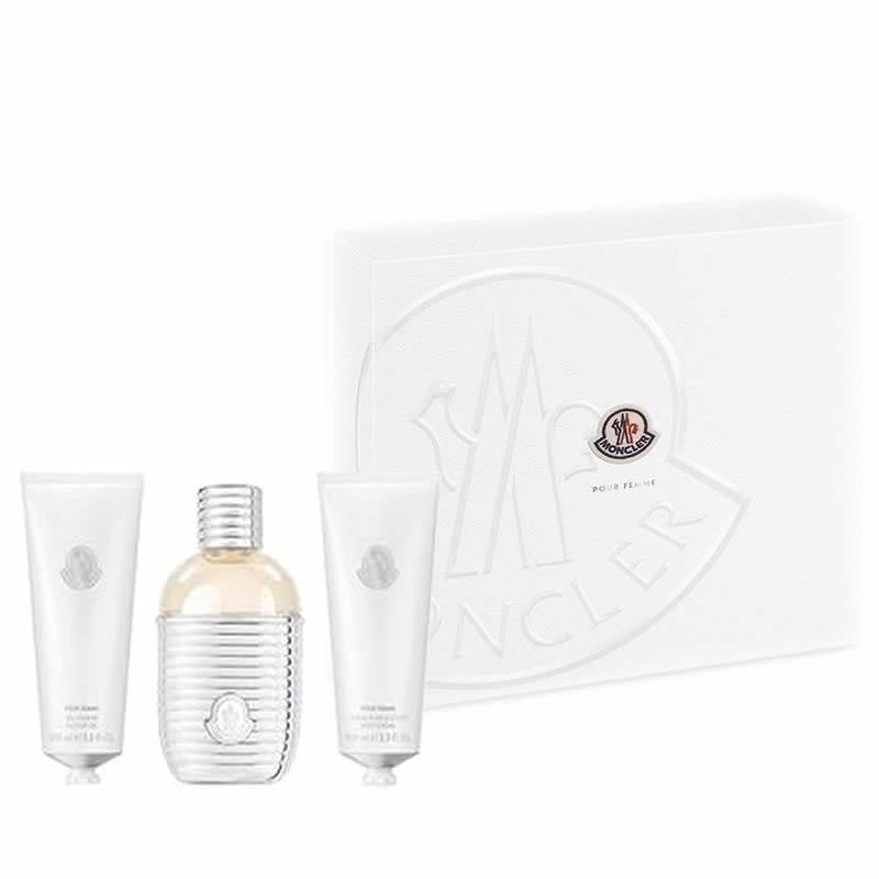 Moncler Moncler Pour Femme damski Komplekt - EdP 100 ml  blot 100 ml  shgel 100 ml