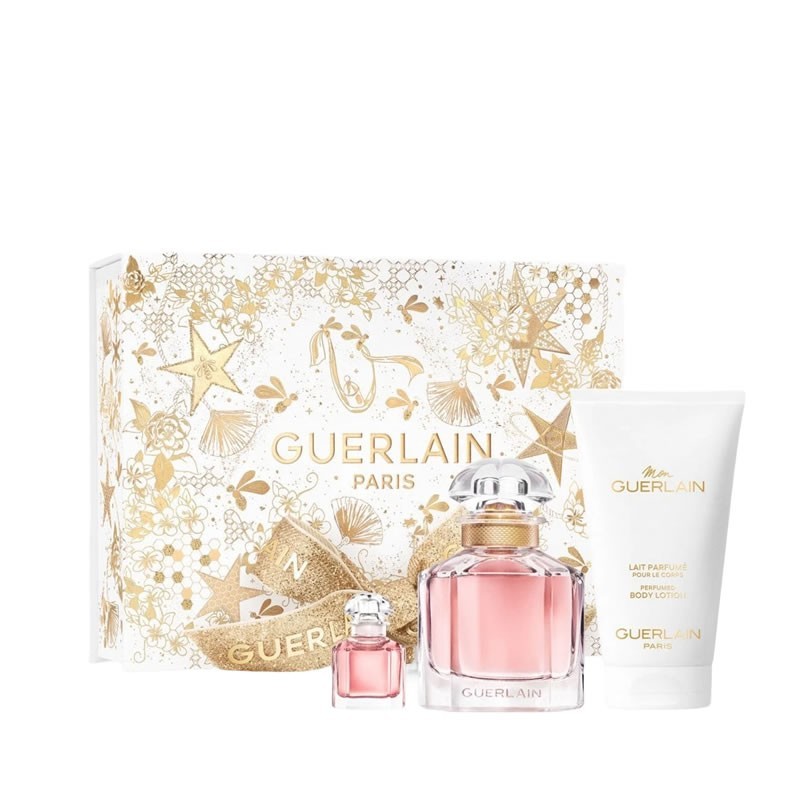 Guerlain Mon Guerlain damski Komplekt - EdP 50 ml  blot 75 ml mini EdP 5 ml