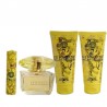 Versace Yellow Diamond damski Komplekt - EdT 90 ml  blot 100 ml  shgel 100 ml  EdT 5 ml