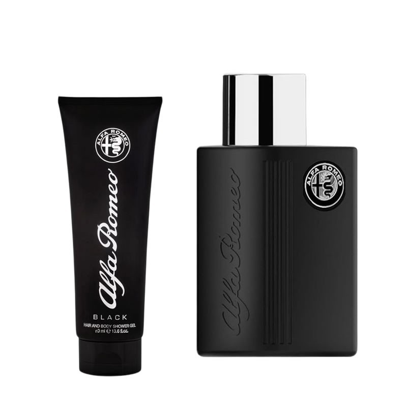 Alfa Romeo Alfa Romeo Black mzhki Komplekt - EdT 125 ml  shgel 90 ml 2021