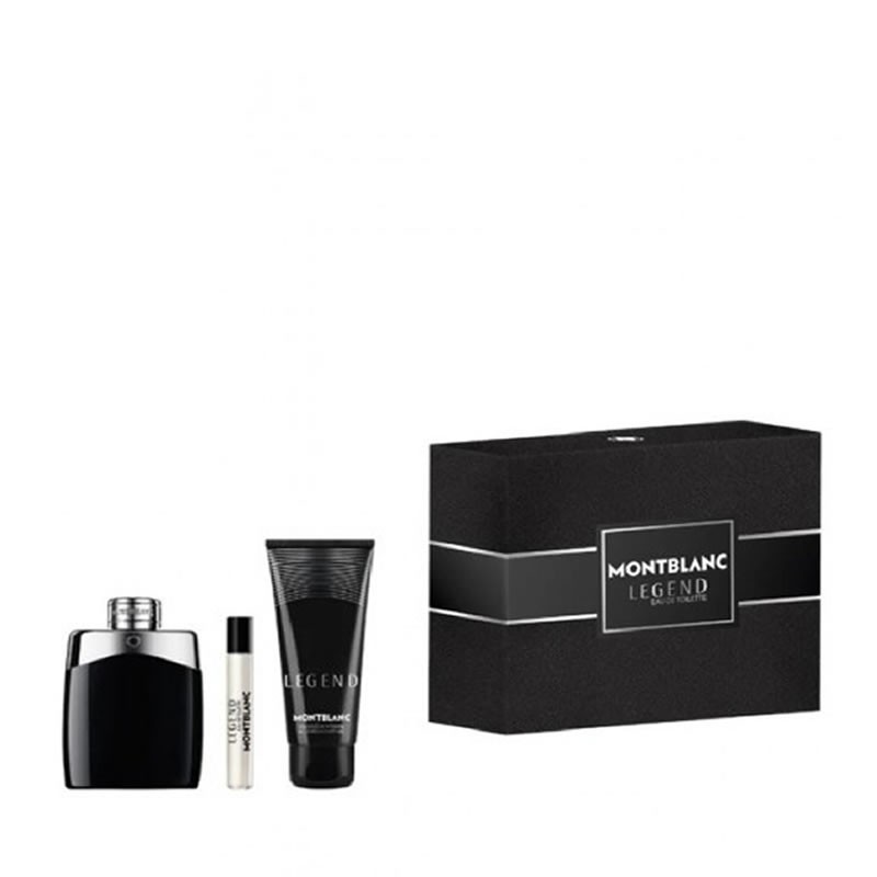 Mont Blanc Legend mzhki Komplekt - EdT 100 ml  shgel 100 ml  EdT 7.5 ml