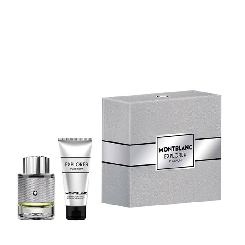 Mont Blanc Explorer Platinum mzhki Komplekt - EdP 60 ml  shgel 100 ml 2023