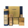Al Haramain Amber Oud Bleu Edition uniseks Komplekt - EdP 75 ml  EdP 30  deo body spray 200 ml