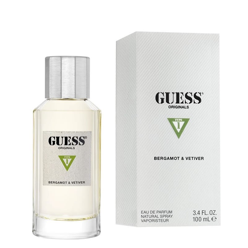 Guess Originals Type1 Bergamot  Vetiver uniseks eau de parfum 100 ml 2023
