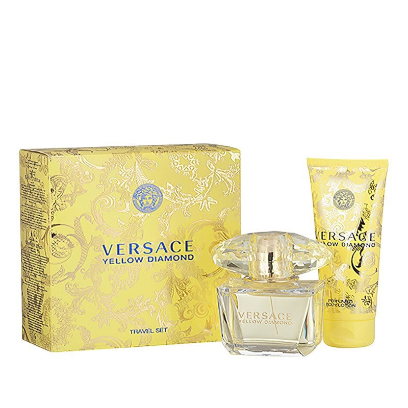 Versace Yellow Diamond damski Komplekt - EdT 90 ml  blot 100 ml