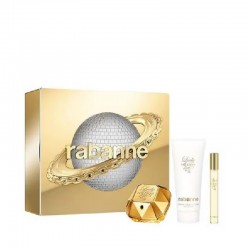 Paco Rabanne Lady Million damski Komplekt - EdP 50 ml  blot 100 ml  EdP 10 ml