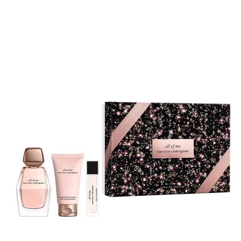 Narciso Rodriguez All of Me damski Komplekt - EdP 90 ml  blot 50 ml  EdP 10 ml 2023