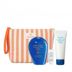 Shiseido Sun Sun Set - Lotion SPF50 150 ml  Cream SPF50 5 ml  After Sun Emulsion 75 ml  Pouch
