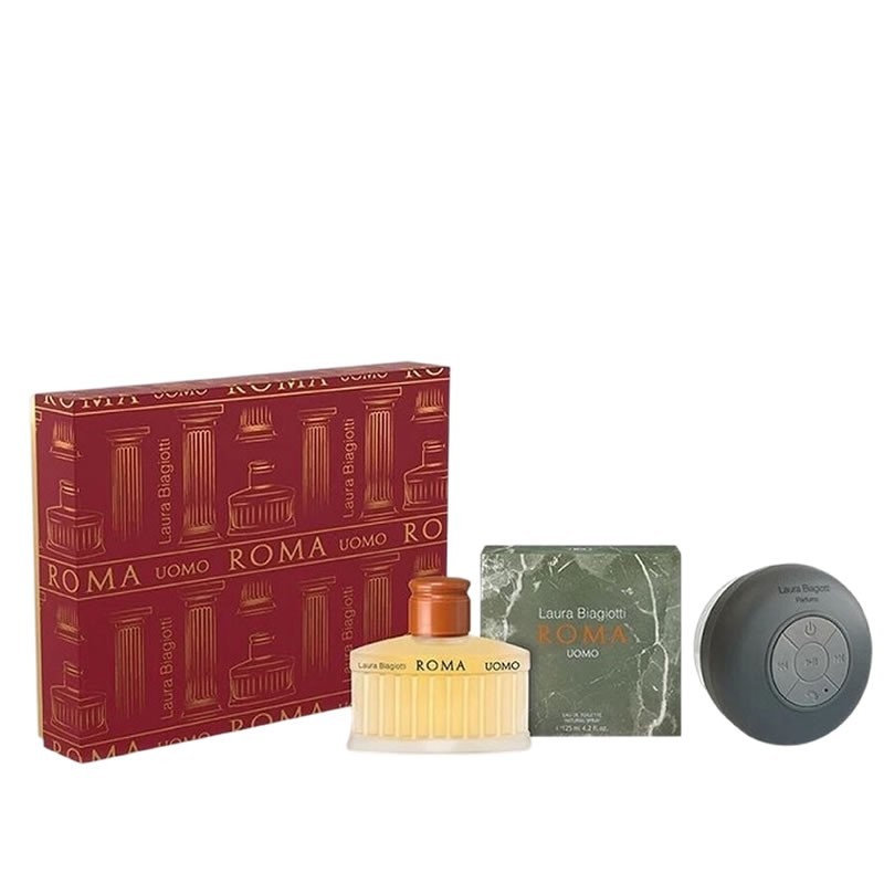 Laura Biagiotti Roma mzhki Komplekt - EdT 125 ml  Bluetooth Speaker