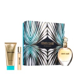 Roberto Cavalli Roberto Cavalli damski Komplekt - EdP 75 ml  blot 100 ml  EdP 15 ml
