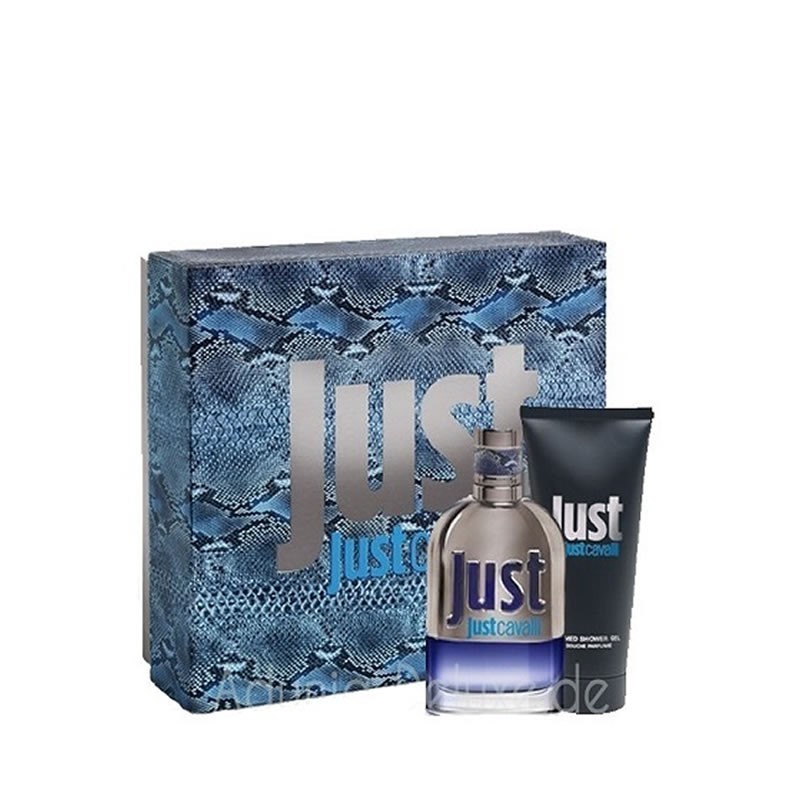 Roberto Cavalli Just Cavalli mzhki Komplekt - EdT 90 ml  shg 100 ml  EdT 15 ml  pouch