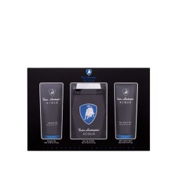 Lamborghini Acqua mzhki Komplekt - EdT 125 ml  as balm 100 ml  shgel 100 ml