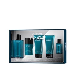 Davidoff Cool Water mzhki Komplekt - EdT 125 ml  as balm 75 ml  shgel 75 ml  deo stick 75 ml  EdT 15 ml
